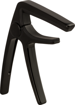 Genuine Fender Laurel Clip-on Lightweight Aluminum Acoustic Guitar Capo, Black