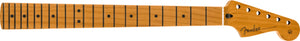 Fender Satin Roasted Maple Fat Stratocaster Neck, 22 Medium Jumbo, 9.5", U Shape