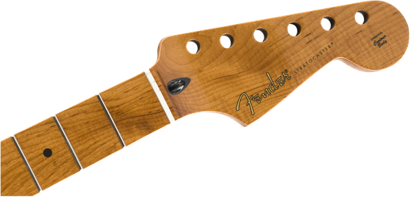 Fender ROASTED MAPLE Strat Neck, 21 Narrow Tall Frets, 9.5" C-Shape