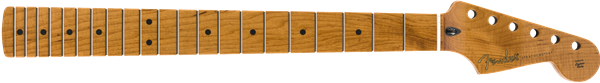 Fender ROASTED MAPLE Strat Neck, 21 Narrow Tall Frets, 9.5" C-Shape