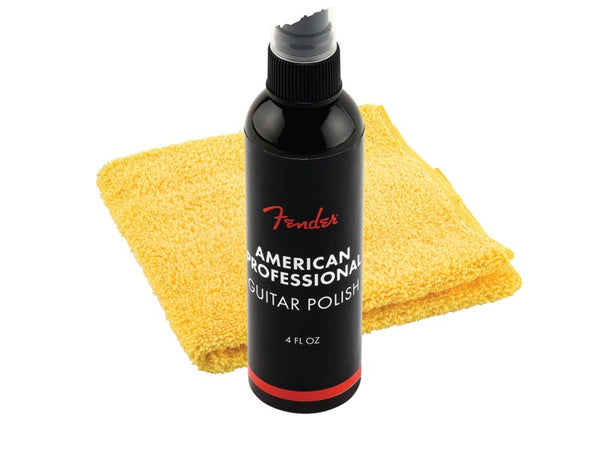 Genuine Fender 4oz Guitar Polish and Shop Cloth Maintenance/Cleaner Care Pack