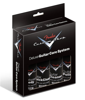 Genuine Fender Custom Shop 4-Step Deluxe Guitar Cleaning Kit, 099-0539-000