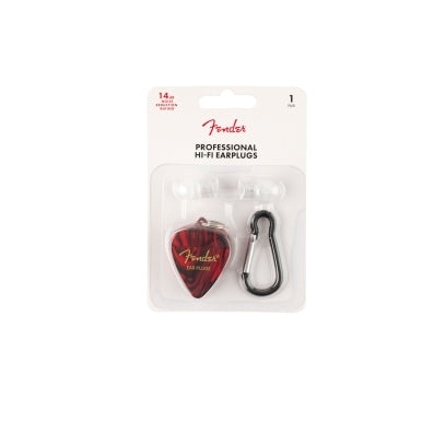 Genuine Fender Professional HI-FI Musician Earplugs with Case, 099-0544-000