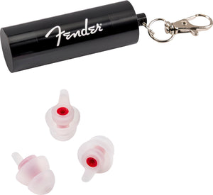 Fender DELUXE Hi-Fi Ear Plugs Set with Keychain Case