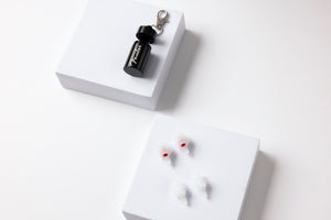 Fender Professional Hi-Fi Ear Plugs Set with Keychain Case