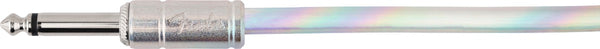 Fender Contour Series Galaxy Guitar/Bass Instrument Cable, Iridescent, 10'