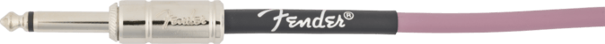 Fender Contour Series Guitar/Instrument Cable, Straight, 10' ft, Burgundy Mist