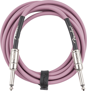 Fender Contour Series Guitar/Instrument Cable, Straight, 10' ft, Burgundy Mist