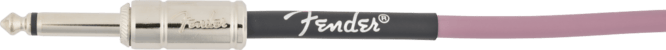 Fender Contour Series Guitar/Instrument Cable, Straight, 18.6' ft, Burgundy Mist