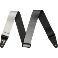Genuine Fender 2" Ombré Guitar Strap, Silver Smoke, 099-0637-224