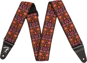 Genuine Fender 2" Festival Series Adjustable Guitar Strap, Red