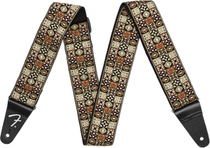 Genuine Fender 2" Festival Series Adjustable Guitar Strap, Tan