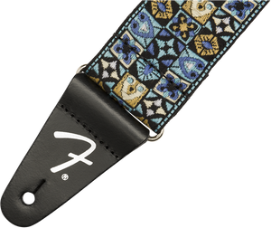 Genuine Fender 2" Festival Series Adjustable Guitar Strap, Blue