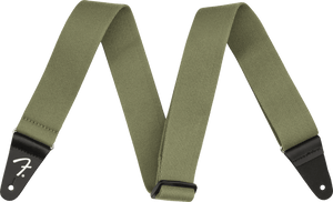 Genuine Fender Supersoft 2" Wide Guitar Strap - Olive - 099-0642-098
