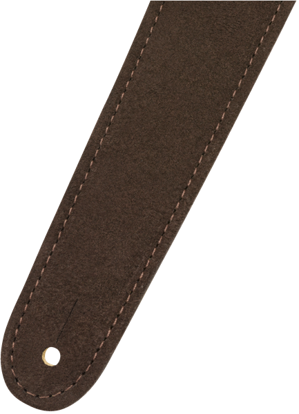Genuine Fender 2" Wide Suede Guitar Strap, Brown/Tan, Reversible