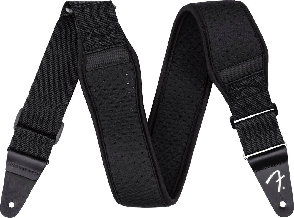 Fender Swell Neoprene Guitar Strap, Ultimate Comfort, 2" Wide, Black