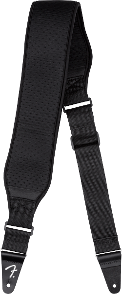 Fender Swell Neoprene Guitar Strap, Ultimate Comfort, 3" Wide, Black