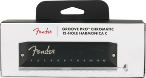 Fender Groove Pro™ Chromatic 12-Hole Harmonica, Key of C, 099-0701-101