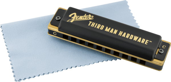 Genuine Fender x Third Man Hardware Harmonica, Black, C