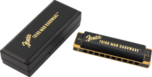 Genuine Fender x Third Man Hardware Harmonica, Black, C