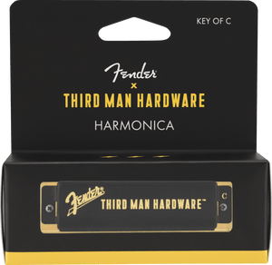 Genuine Fender x Third Man Hardware Harmonica, Black, C