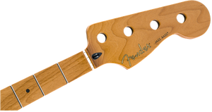Fender ROASTED MAPLE Jazz/J-Bass Neck, Medium Jumbo Frets, 9.5", C Shape