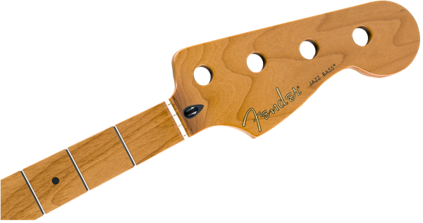 Fender ROASTED MAPLE Jazz/J-Bass Neck, Medium Jumbo Frets, 9.5", C Shape