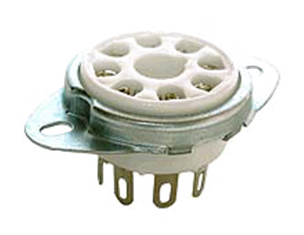 Genuine Fender Amp/Amplifier 8-Pin Power Tube Octal Socket 099-0724-000