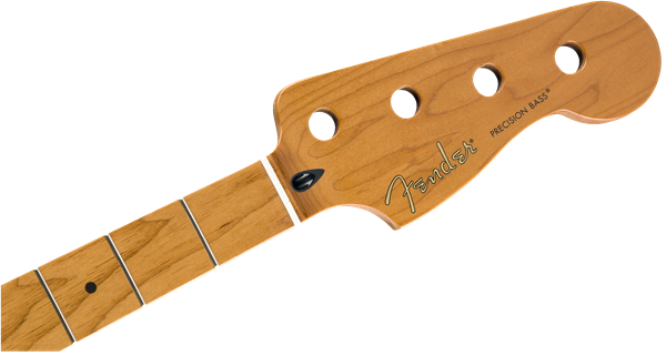 Fender ROASTED MAPLE Precision/P-Bass Neck, 20 Med Jumbo, 9.5", C Shape