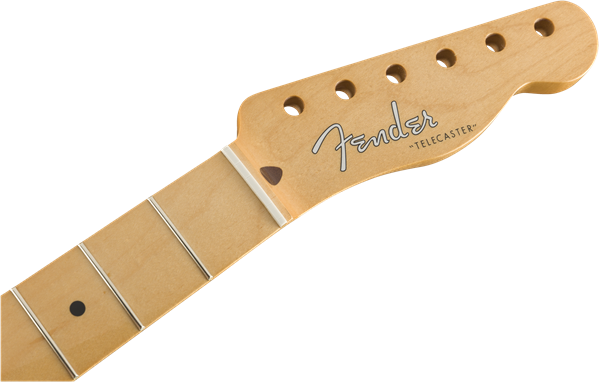 Genuine Fender 1951 Telecaster/Tele Neck, Fat U Shape, Narrow Tall Frets, Maple