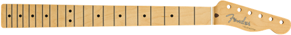 Genuine Fender 1951 Telecaster/Tele Neck, Fat U Shape, Narrow Tall Frets, Maple