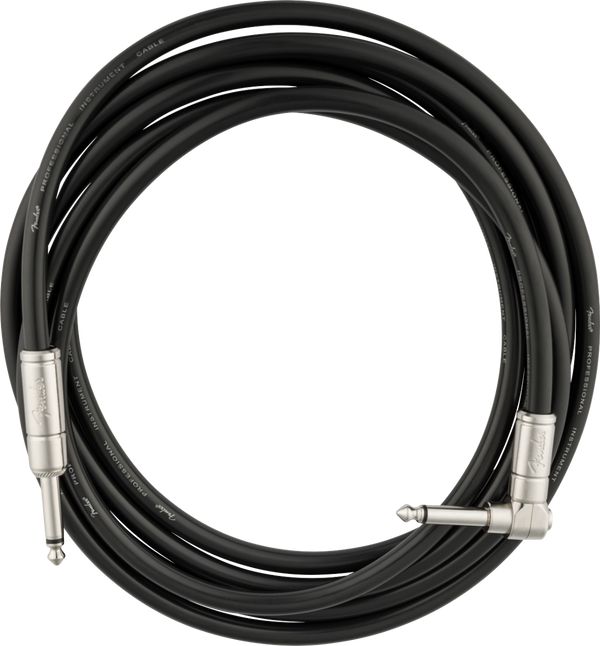 Fender Professional Series Kill Switch Guitar Cable, Straight/Angle, 10'