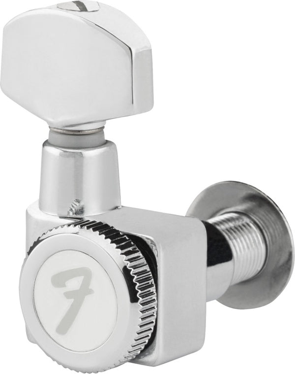 Genuine Fender ALL SHORT POST/Locking/2-pin/F-Logo/Chrome Strat/Tele Tuners