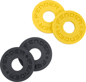 Fender Third Man Records Black & Yellow Strap Blocks Lock System (4-Pack)