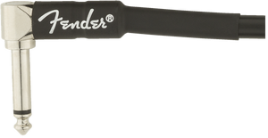 Fender Professional Series Guitar/Instrument Patch Cable, Right Angle, 1' ft