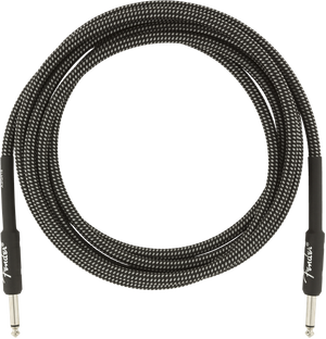 Genuine Fender Professional Series Guitar/Instrument Cable, GRAY TWEED - 10' ft