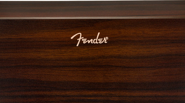 Fender Official Deluxe Wooden Wall-Mounted Guitar Pedal Storage Shelf