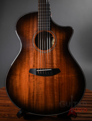 Breedlove Oregon Bourbon Myrtlewood Concerto 12-String Acoustic-Electric Guitar