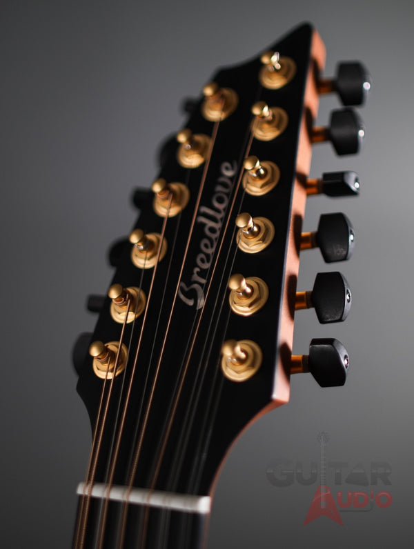 Breedlove Oregon Bourbon Myrtlewood Concerto 12-String Acoustic-Electric Guitar