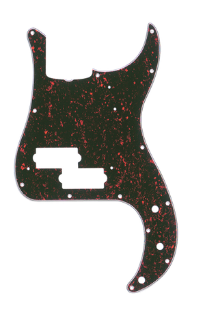 Genuine Fender Precision Bass Pickguard w/Truss Rod Notch, 13-Hole, SHELL