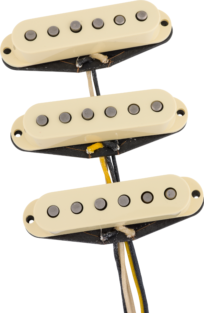 Genuine Fender Custom Shop Dual Mag II Stratocaster Pickups, Set of 3