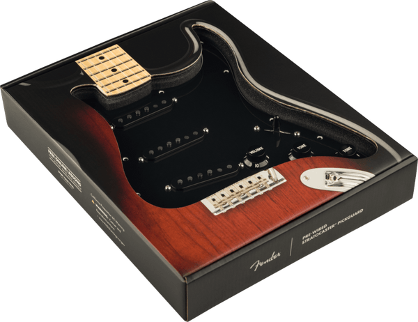 FENDER Pre-Wired Pure Vintage '59 Loaded Strat w/RWRP Middle, Black, 11-Hole