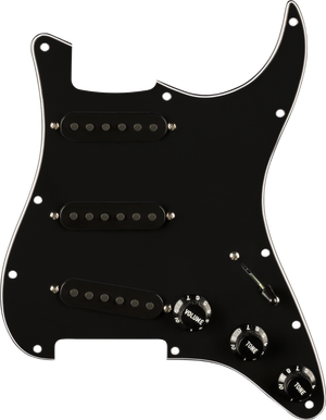 FENDER Pre-Wired Pure Vintage '65 Loaded Strat w/RWRP Middle, Black, 11-Hole