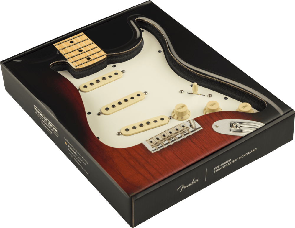 FENDER Pre-Wired Pure Vintage '65 Loaded Strat w/RWRP Middle, Parchment, 11-Hole