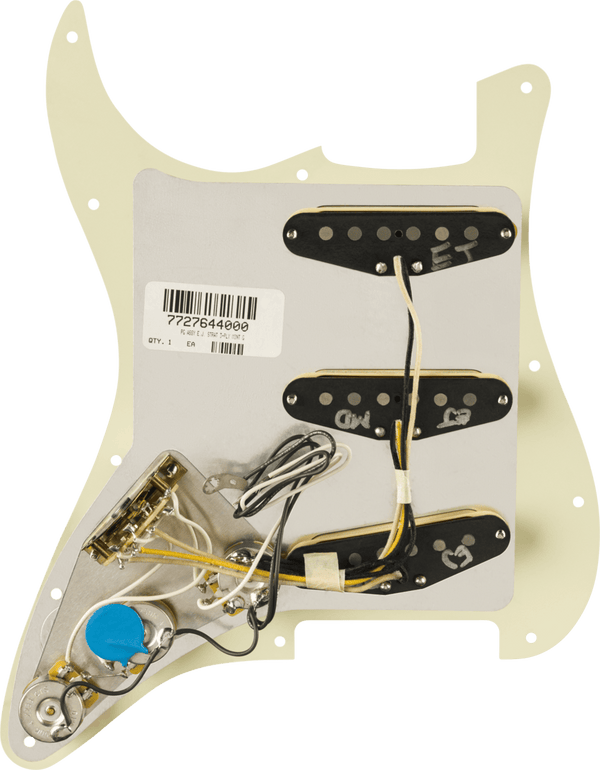 Fender Eric Johnson Pre-Wired Stratocaster Loaded Pickguard, Mint Green,11-Hole