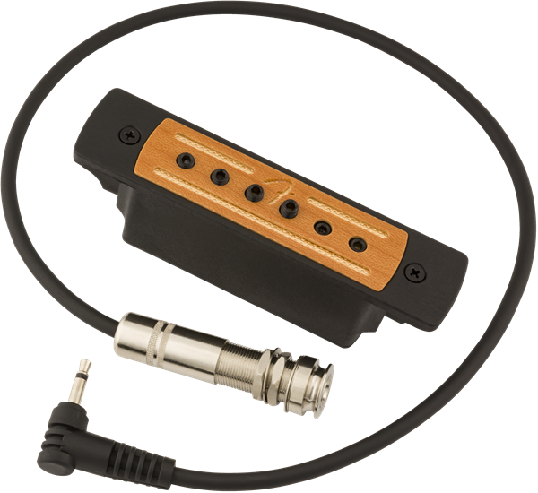 Genuine Fender Mesquite Humbucking/Humbucker Acoustic Guitar Soundhole Pickup