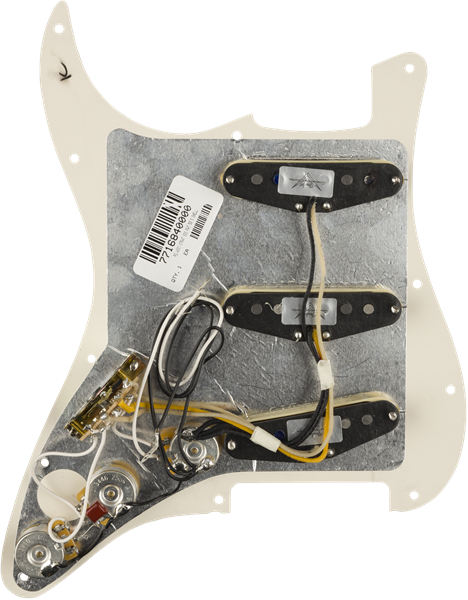 Genuine FENDER Pre-Wired FAT '50s Loaded Strat 11-Hole TORTOISE SHELL Pickguard