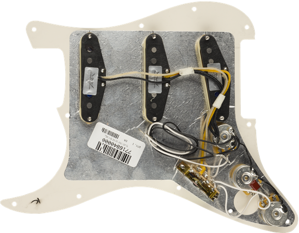 Genuine FENDER Pre-Wired FAT '50s Loaded Strat 11-Hole TORTOISE SHELL Pickguard