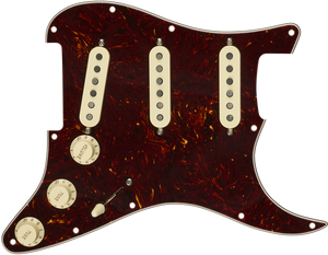 Genuine FENDER Pre-Wired FAT '50s Loaded Strat 11-Hole TORTOISE SHELL Pickguard