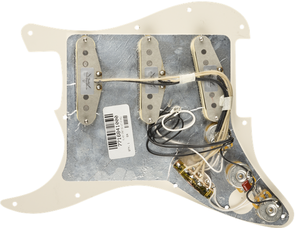 Genuine FENDER Pre-Wired CUSTOM SHOP '69 Loaded TORTOISE SHELL Strat Pickguard